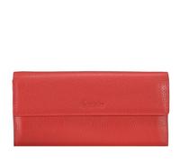 Esquire Primavera Porte-monnaie I Cuir 18 cm rouge