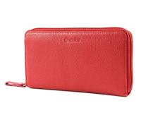 Esquire Porte-monnaie rouge pour femme - Primavera Zip Around Wallet 65546