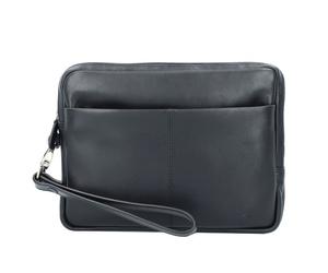 Esquire Sac à main Oxford en cuir 25 cm noir