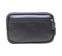 Esquire Sac banane noir en cuir pour homme - Duo 59 Belt Bag 334775