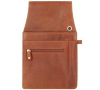 Esquire Sac de serveur Dallas en cuir 15,5 cm brun