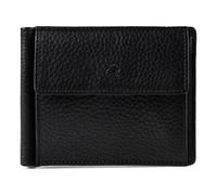 Esquire Texas Porte-monnaie Protection RFID Cuir véritable 11 cm noir