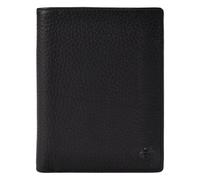 Esquire Texas Porte-monnaie Protection RFID Cuir véritable 12 cm noir