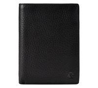 Esquire Texas Porte-monnaie Protection RFID Cuir véritable 9 cm noir