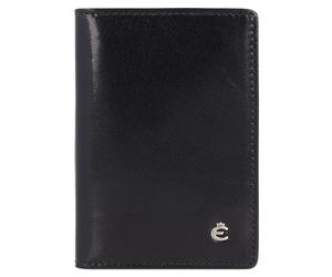 Esquire Toscana Étui pour cartes de visite Cuir 7.5 cm noir