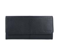 Esquire Verona Porte-monnaie RFID cuir 19 cm noir