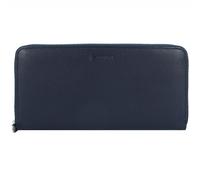 Esquire Viktoria Porte-monnaie RFID cuir 19 cm bleu