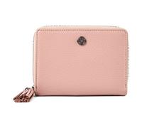Esquire Virginia Porte-monnaie Protection RFID Cuir véritable 13 cm rose