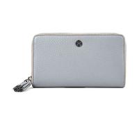 Esquire Virginia Porte-monnaie Protection RFID Cuir véritable 17 cm bleu