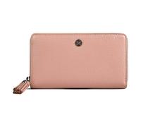 Esquire Virginia Porte-monnaie Protection RFID Cuir véritable 17 cm rose