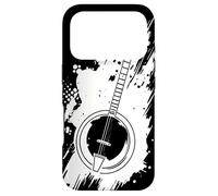 Esquisse de Banjo Musique Bluegrass Coque pour iPhone 17 Pro