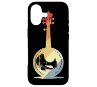 Esquisse de Banjo Musique Folklorique Ancienne Coque pour iPhone 17
