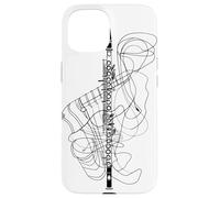 Esquisse de flûte Flutiste Coque pour iPhone 15