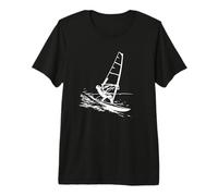 Esquisse de Planche à Voile Ventilateur de Planche à Voile T-Shirt Haut de Gamme