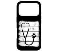 Esquisse de stéthoscope vétérinaire Coque pour iPhone 17 Pro