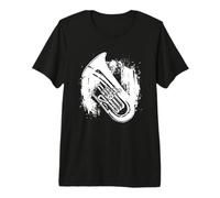 Esquisse de Trombone Musique Classique T-Shirt Haut de Gamme