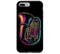 Esquisse de tuba Retrowave Marching Band Coque pour iPhone 7 Plus/8 Plus