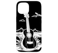 Esquisse de ukulélé Leçons de musique Timple Coque pour iPhone 15