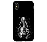 Esquisse de ukulélé Timple Hawaii Coque pour iPhone X/XS