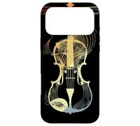 Esquisse de Violon Look Vintage Ecole de Musique Viola Coque pour iPhone 17 Pro Max