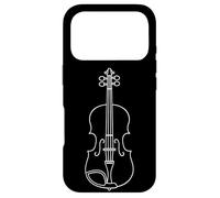 Esquisse de Violon Musique Baroque Coque pour iPhone 17 Pro