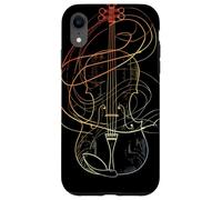 Esquisse de violon Style rétro Musique baroque Coque pour iPhone XR