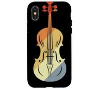 Esquisse de violon vintage Orchestre d'harmonie Coque pour iPhone X/XS