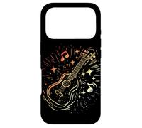 Esquisse d'Ukulélé Look Vintage Uke Leçons de Musique Coque pour iPhone 17 Pro