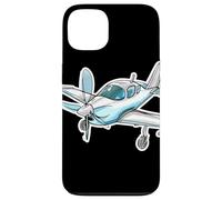 Esquisse d'un avion à hélice Passionné d'aviation Coque pour iPhone 13