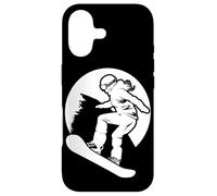 Esquisse d'une Fille Faisant du Snowboard Coque pour iPhone 17