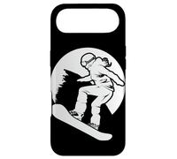 Esquisse d'une Fille Faisant du Snowboard Coque pour iPhone Air