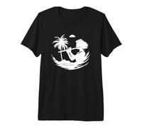 Esquisse d'une flûtiste T-Shirt Haut de Gamme
