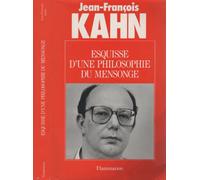 Esquisse d'une philosophie du mensonge