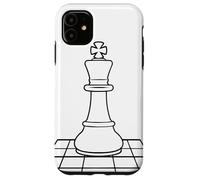Esquisse d'une pièce d'échecs Coque pour iPhone 11