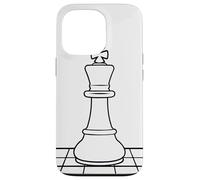 Esquisse d'une pièce d'échecs Coque pour iPhone 13 Pro
