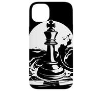 Esquisse d'une pièce d'échecs Coque pour iPhone 14 Plus
