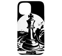Esquisse d'une pièce d'échecs Coque pour iPhone 15