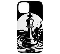 Esquisse d'une pièce d'échecs Coque pour iPhone 15 Plus
