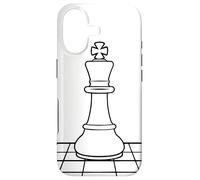 Esquisse d'une pièce d'échecs Coque pour iPhone 17