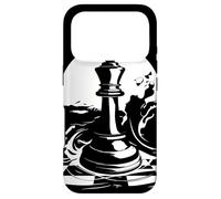 Esquisse d'une pièce d'échecs Coque pour iPhone 17 Pro