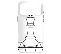 Esquisse d'une pièce d'échecs Coque pour iPhone 17 Pro Max
