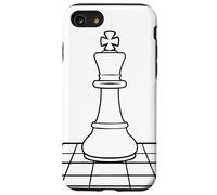 Esquisse d'une pièce d'échecs Coque pour iPhone SE (2020) / 7 / 8