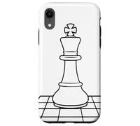Esquisse d'une pièce d'échecs Coque pour iPhone XR
