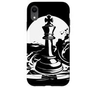 Esquisse d'une pièce d'échecs Coque pour iPhone XR