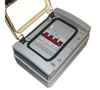 ESR 125 Amp 240 V Générateur Conversion rapide Transfer Switch en IP65 boîtier résistant aux intempéries