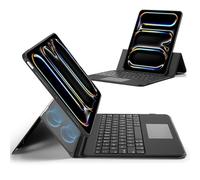 ESR Ascend Étui pour clavier compatible avec iPad Pro 12.9 (7ème génération), disposition allemande, noir