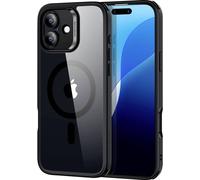 ESR Classic Hybrid HaloLock Case Coque arrière Apple iPhone 16 transparent, noir compatible avec MagSafe 1A7670302