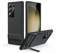 ESR Coque à Béquille Boost pour Samsung Galaxy S23 Ultra, Support à 3 Modes, Protection Antichoc Militaire, Adaptée au Chargement sans Fil, Housse Fine avec Béquille Brevetée, Noir