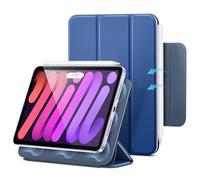 ESR Coque Magnétique Compatible iPad Mini A17 Pro, 7e/6e, Bleu Marine