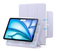 ESR Coque Magnétique pour iPad Air 11 Pouces M4/M3/M2(2026/2025/2024), iPad Air 5/4(2022/2020), iPad Pro 11 2018, Fixation Mag, Veille/Réveil Auto, Couverture Fine et Soyeuse, Série Rebound, Violettes